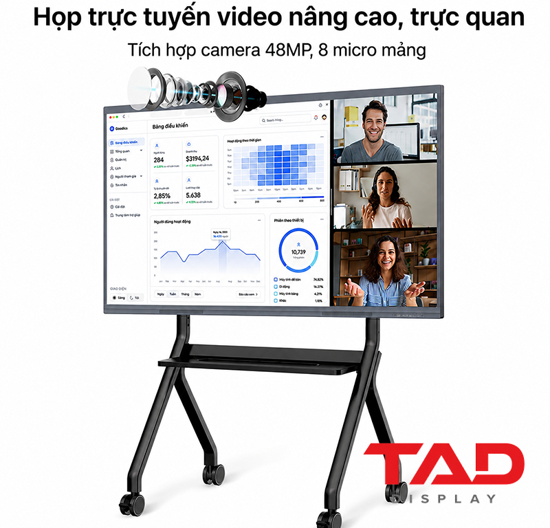 Màn Hình Tương Tác Thông Minh 75 INCH Màn Hình Tương Tác Thông Minh 75 INCH